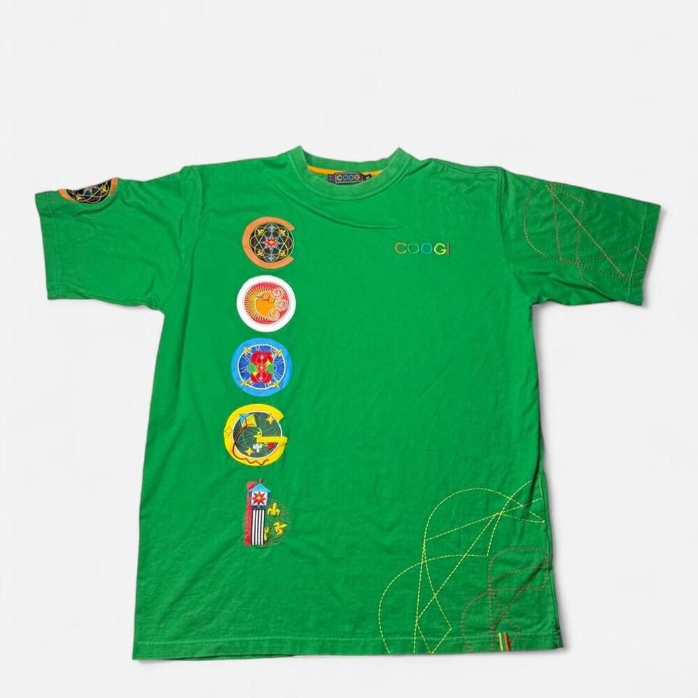 Coogi Men's Green T-shirt